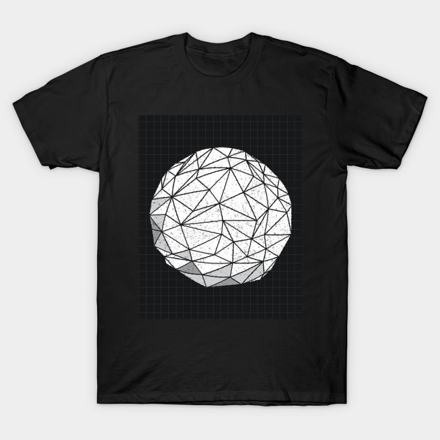 geometric moon T-Shirt by Jcollection77